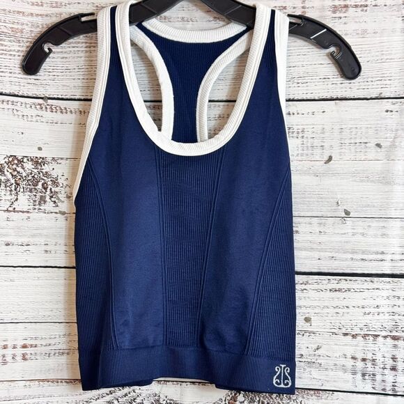 Alala Top Womens size Large Barre Racer Back TankTop Scoop Neck Seamless New - Picture 2 of 16